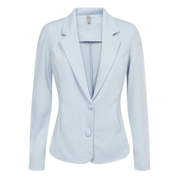NWT SOYA CONCEPT Daniella Skyway Light Blue Fitted Blazer - Picture 1 of 2